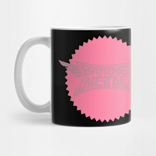 barbie metal Mug